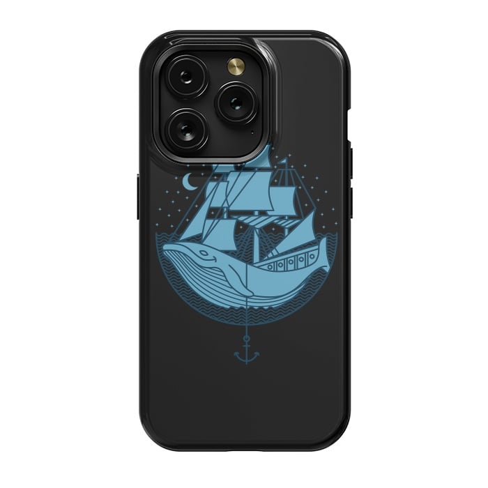 iPhone 15 Pro StrongFit Whaleship by Afif Quilimo