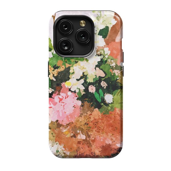 iPhone 15 Pro StrongFit Floral Gift || by Uma Prabhakar Gokhale