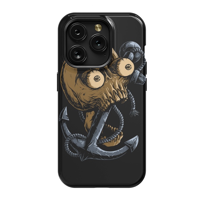iPhone 15 Pro StrongFit Skull Anchor by Afif Quilimo