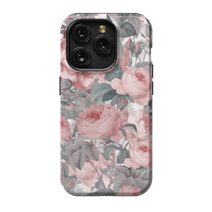 iPhone 15 Pro StrongFit Victorian Blush Roses by  Utart