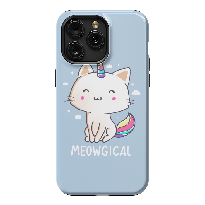 iPhone 15 Pro Max StrongFit Meowgical by eduely