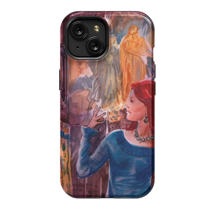 iPhone 15 StrongFit Womans and Art by Max LeTamis