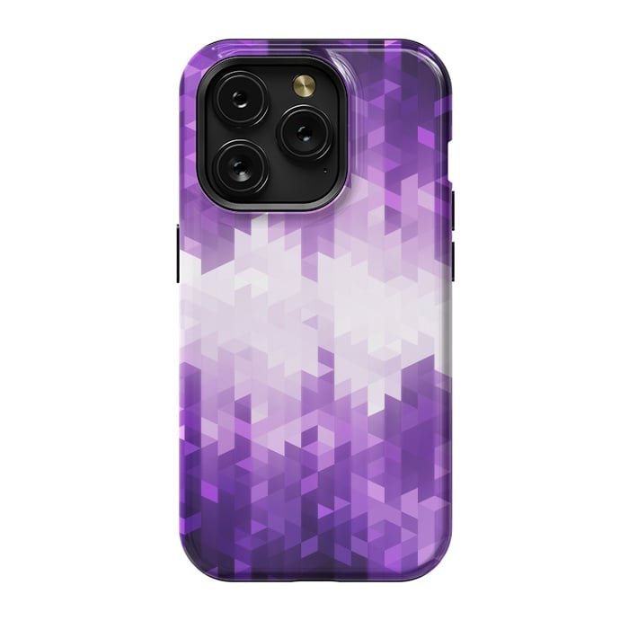 iPhone 15 Pro StrongFit Ultra Violet Pattern I by Art Design Works