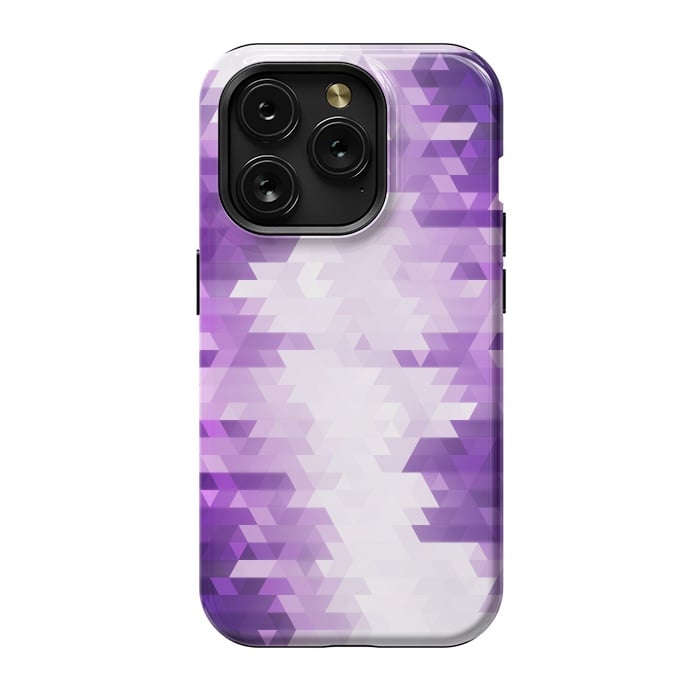 iPhone 15 Pro StrongFit Ultra Violet Pattern III by Art Design Works