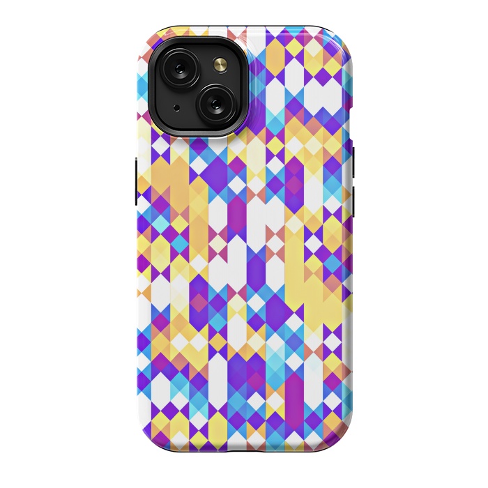 iPhone 15 StrongFit Colorful Pattern I by Art Design Works