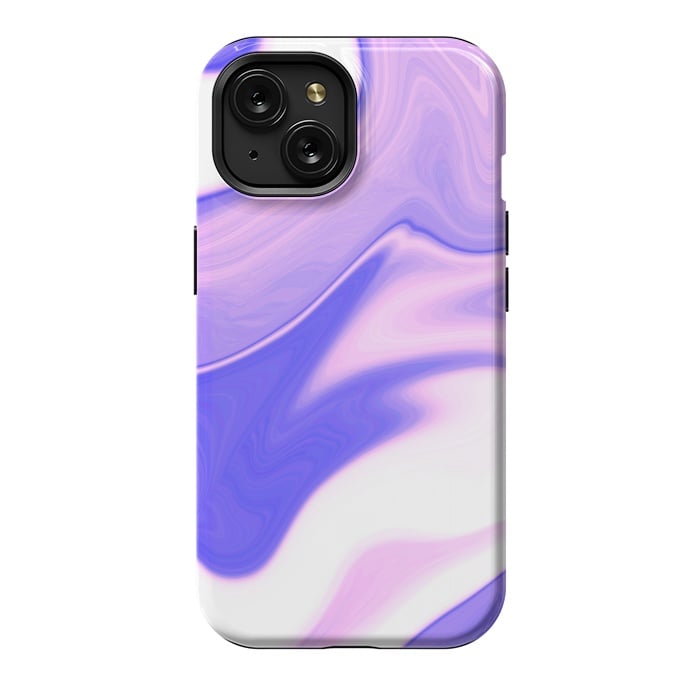 iPhone 15 StrongFit Pink, Purple and White by Ashley Camille