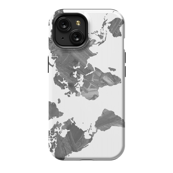 iPhone 15 StrongFit MAP-B&W Freedom vibes worldwide by ''CVogiatzi.