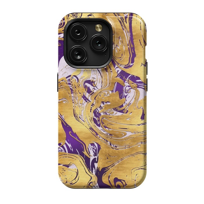 iPhone 15 Pro StrongFit Abstract Marble Design by Art Design Works