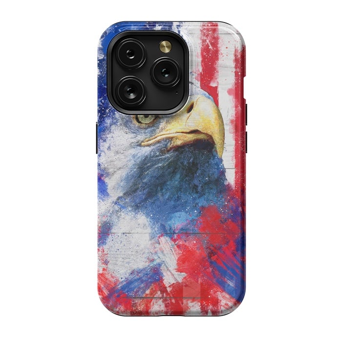 iPhone 15 Pro StrongFit Artistic XLIII - American Pride by Art Design Works