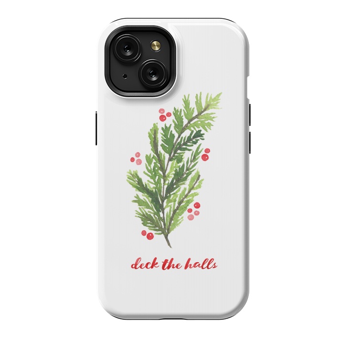 iPhone 15 StrongFit Deck the Halls by Noonday Design