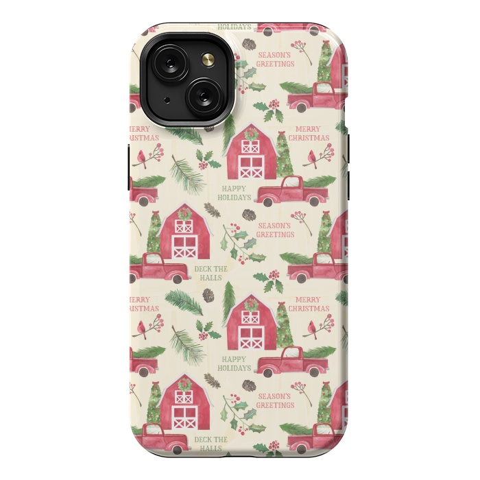 iPhone 15 Plus StrongFit Home for the Holidays by Noonday Design