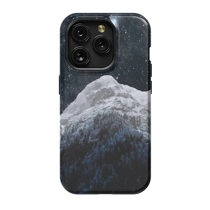 iPhone 15 Pro StrongFit Mountains Attracts Galaxy by ''CVogiatzi.