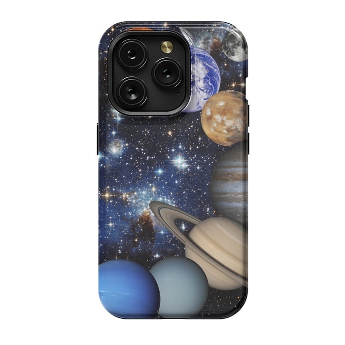 iPhone 15 Pro StrongFit Solar System planets by Oana 