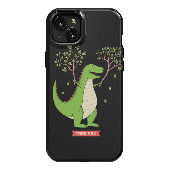 iPhone 15 Plus StrongFit Tree Rex  by Coffee Man