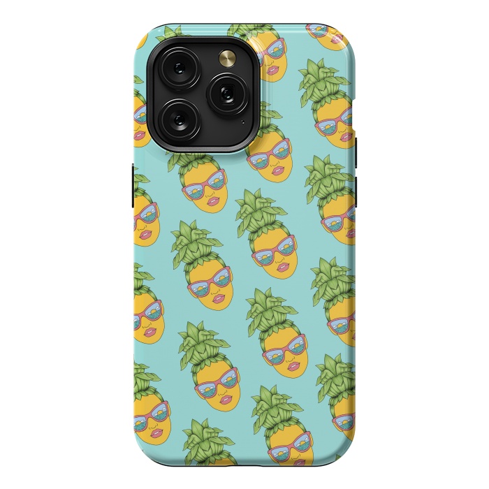iPhone 15 Pro Max StrongFit Pineapple Girl pattern by Coffee Man