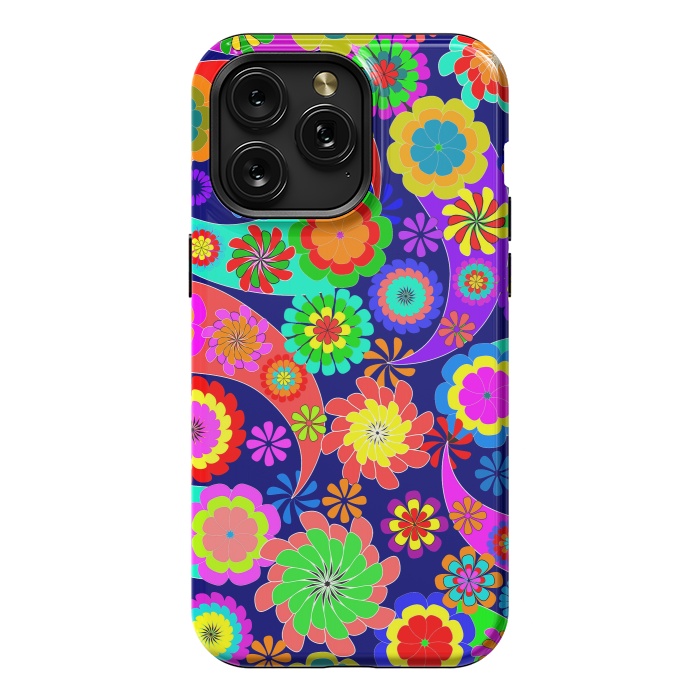 iPhone 15 Pro Max StrongFit Psychodelic Spring by ArtsCase