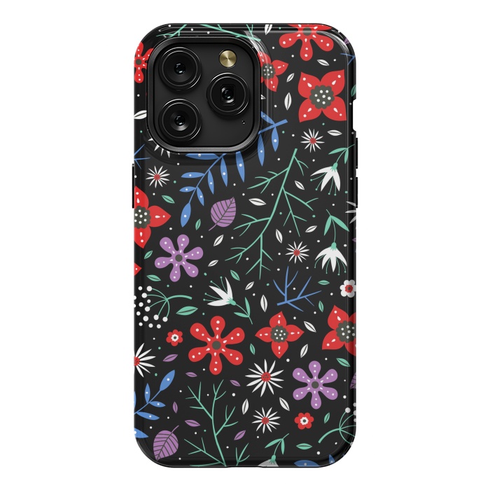 iPhone 15 Pro Max StrongFit Small Flower Patterns by ArtsCase