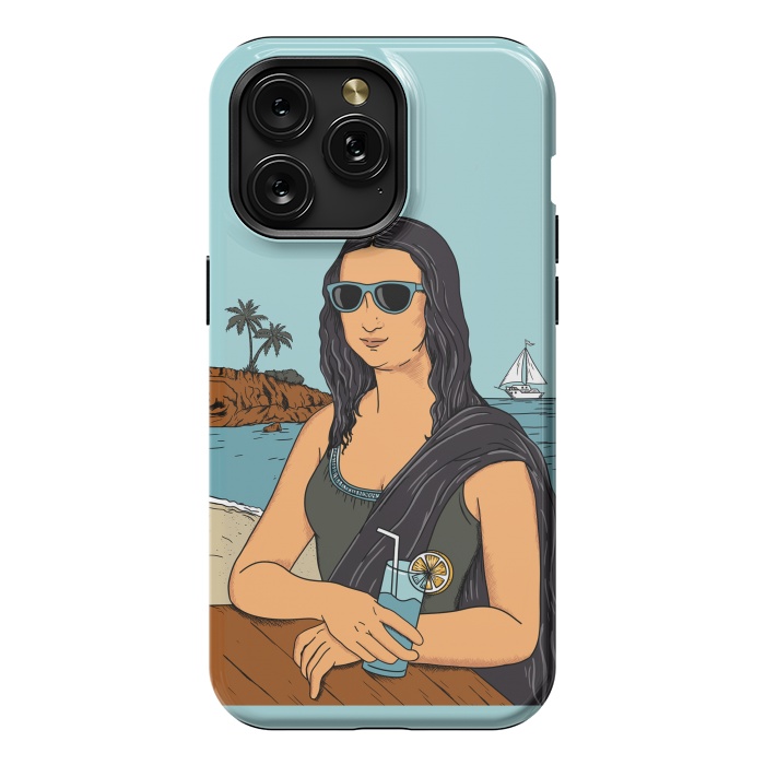 iPhone 15 Pro Max StrongFit Mona Lisa Beach by Coffee Man