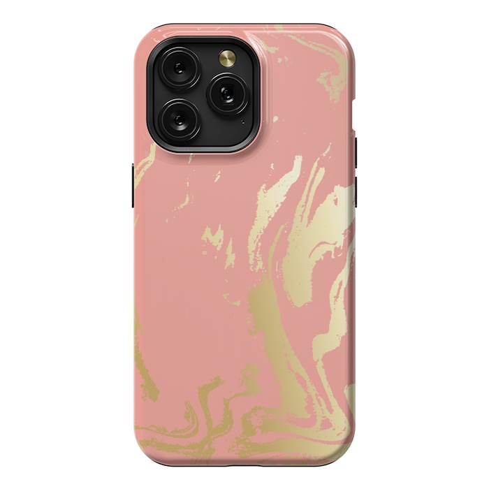 iPhone 15 Pro Max StrongFit Liquid In Melon  by ArtsCase