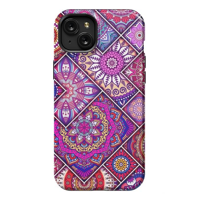 iPhone 15 Plus StrongFit Mandalas In Harmony For You by ArtsCase