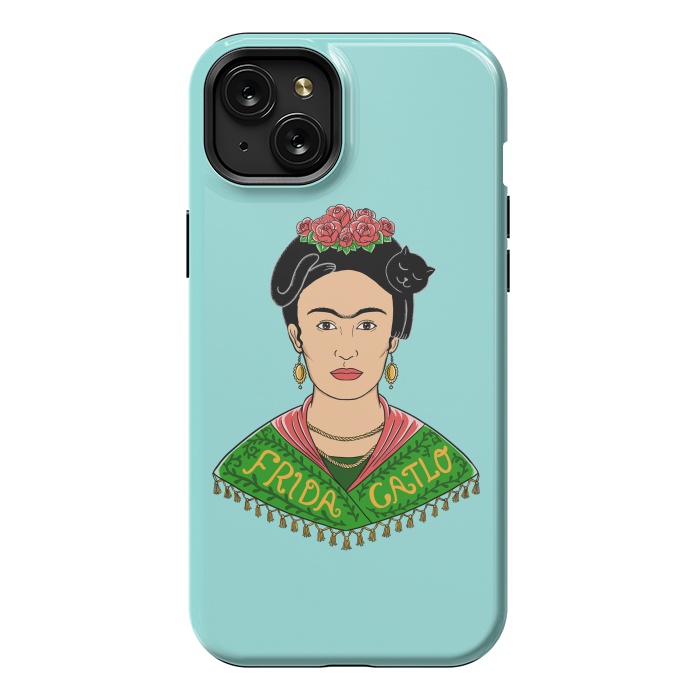 iPhone 15 Plus StrongFit Frida Catlo by Coffee Man