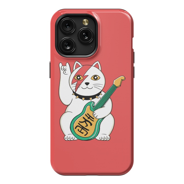 iPhone 15 Pro Max StrongFit Cat Lucky by Coffee Man