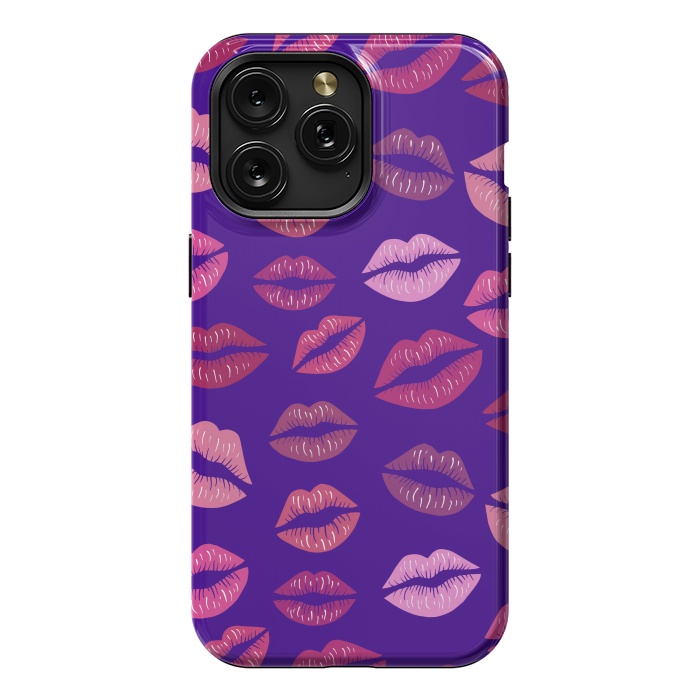 iPhone 15 Pro Max StrongFit Kisses To Color by ArtsCase