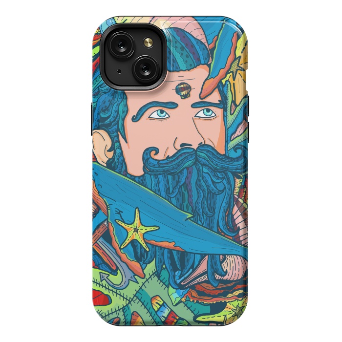 iPhone 15 Plus StrongFit The king of the sea by Steve Wade (Swade)