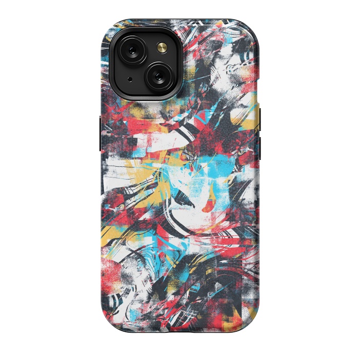 iPhone 15 StrongFit Abstract Flow II by Art Design Works