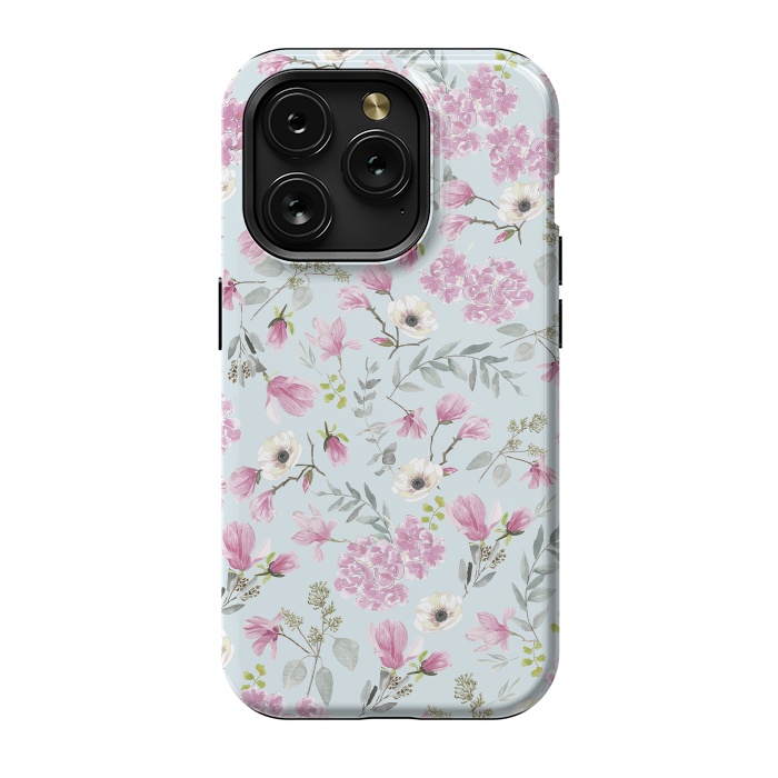 iPhone 15 Pro StrongFit Romantic Pattern by Anis Illustration