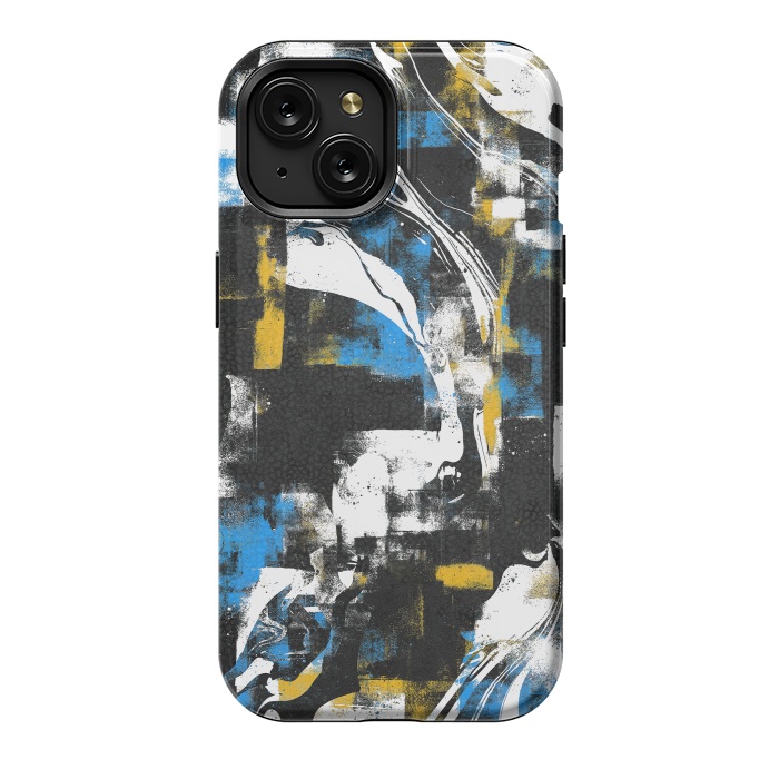 iPhone 15 StrongFit Abstract Flow I by Art Design Works