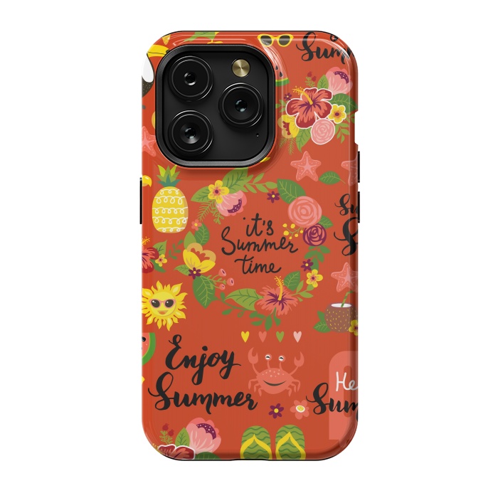 iPhone 15 Pro StrongFit It´s Summer Time  by ArtsCase