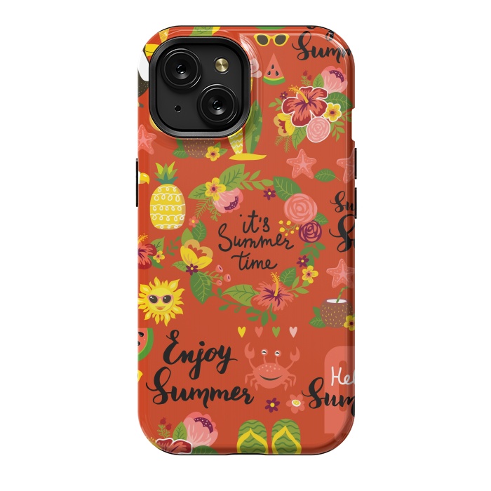 iPhone 15 StrongFit It´s Summer Time  by ArtsCase