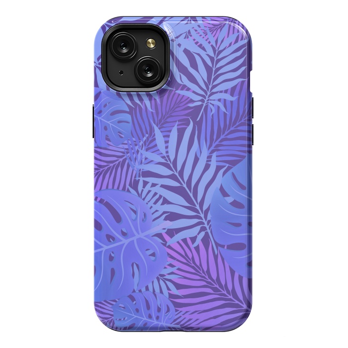 iPhone 15 Plus StrongFit Palm Trees in Summer by ArtsCase