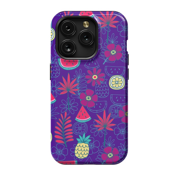 iPhone 15 Pro StrongFit Tropical Watermelons by ArtsCase