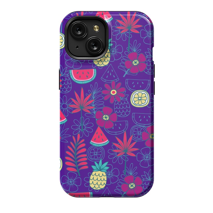 iPhone 15 StrongFit Tropical Watermelons by ArtsCase