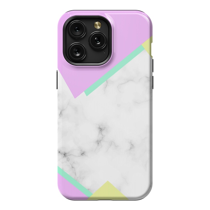 iPhone 15 Pro Max StrongFit Pop-Art Marble by ArtsCase