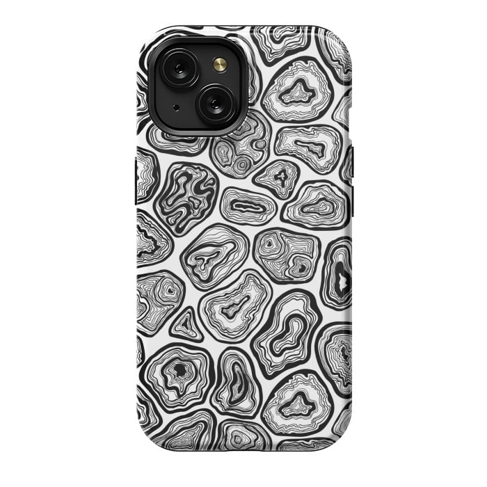 iPhone 15 StrongFit Agate slices by Katerina Kirilova