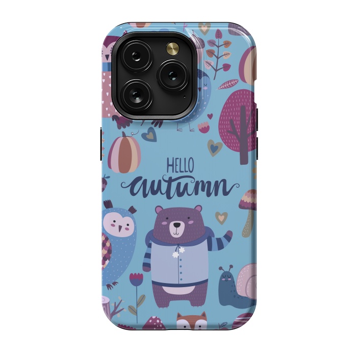 iPhone 15 Pro StrongFit Autumn In Cold Colors by ArtsCase