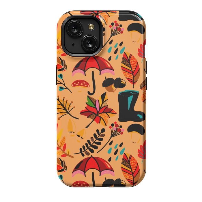 iPhone 15 StrongFit Fall The Leaves That The Wind Will Take by ArtsCase