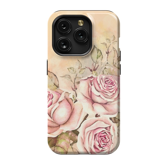 iPhone 15 Pro StrongFit Sweet Rosa by Creativeaxle