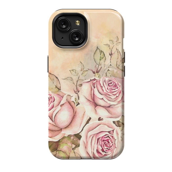 iPhone 15 StrongFit Sweet Rosa by Creativeaxle