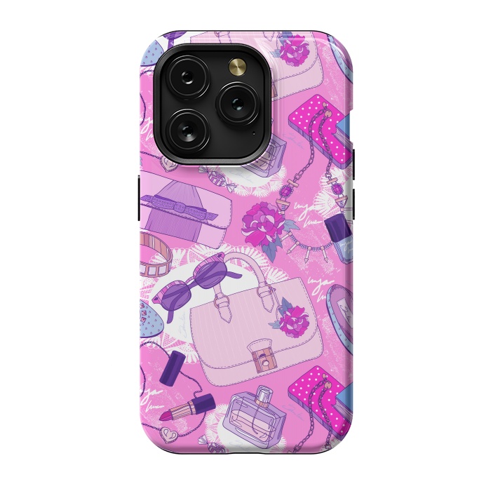 iPhone 15 Pro StrongFit Girls Accessories by ArtsCase