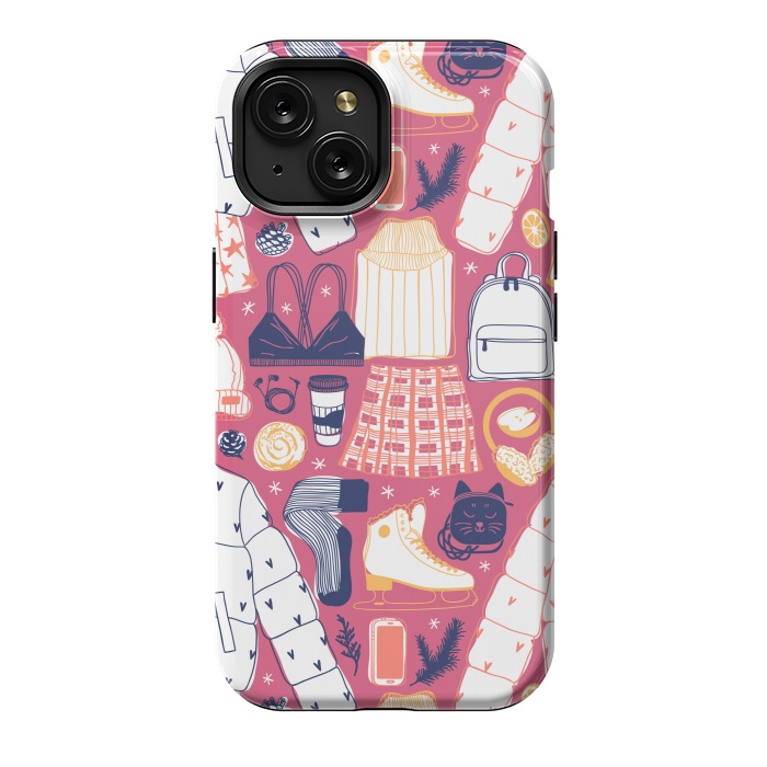 iPhone 15 StrongFit In Winter And Fashionable by ArtsCase