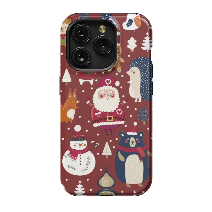 iPhone 15 Pro StrongFit Christmas Characters by ArtsCase
