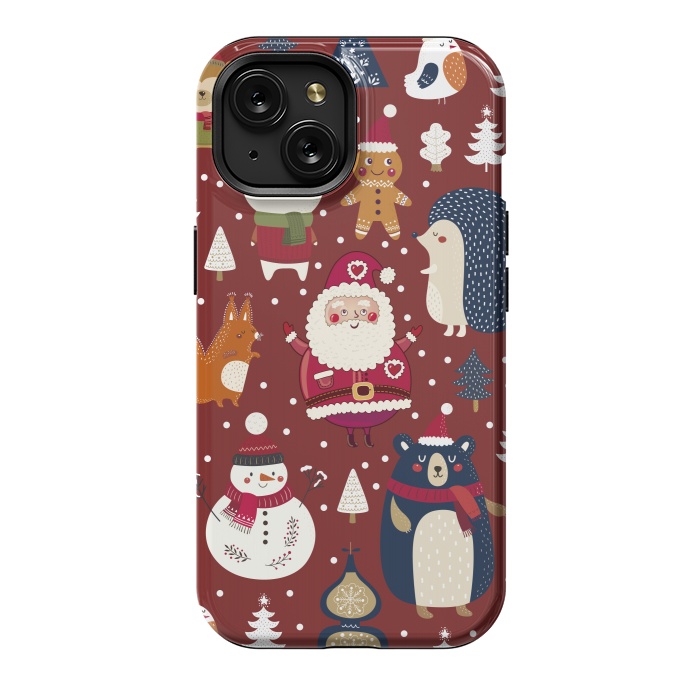 iPhone 15 StrongFit Christmas Characters by ArtsCase