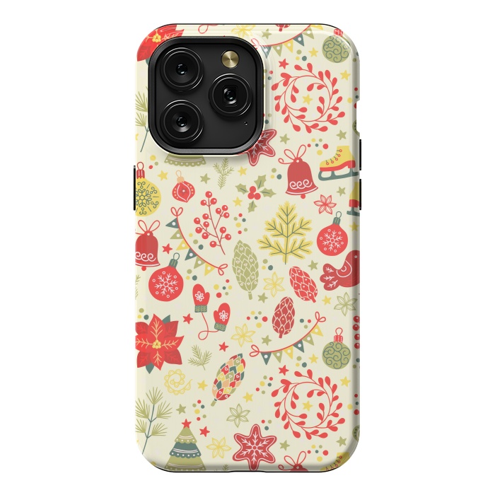 iPhone 15 Pro Max StrongFit Beautiful bells for christmas by ArtsCase