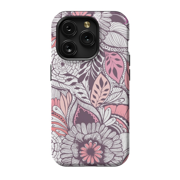 iPhone 15 Pro StrongFit WildFlorals  by Rose Halsey