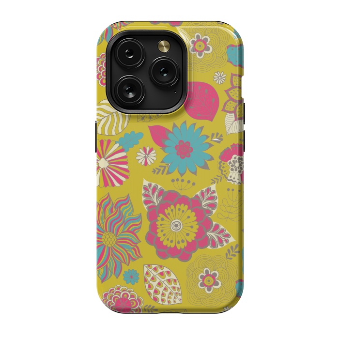 iPhone 15 Pro StrongFit country flowers for summer by ArtsCase
