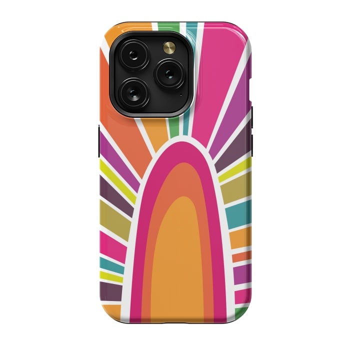 iPhone 15 Pro StrongFit Inner Sunshine by Majoih